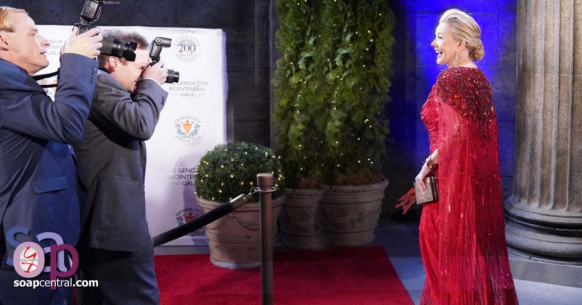 Genoa City's bicentennial celebration begins on the red carpet